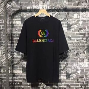 *NEW* BALENCIAGA Rainbow BB Tee Shirt